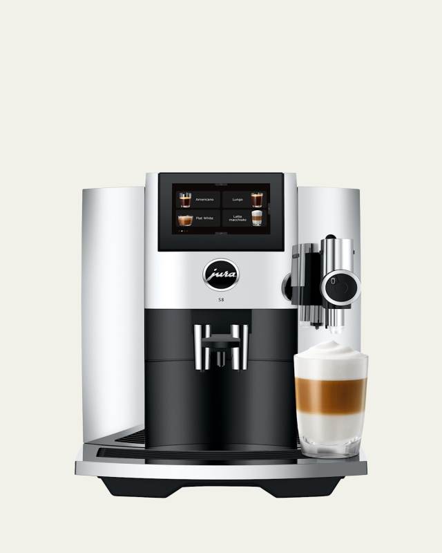 S8 Automatic Coffee Machine, Chrome